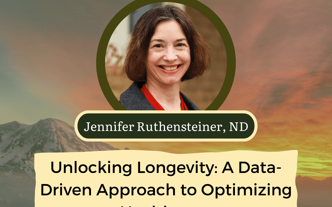 CONNECT 2025 | Unlocking Longevity: A Data-Driven Approach to Optimizing Healthspan | Jennifer Ruthensteiner, ND